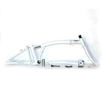 Leichtgewicht 16"-17" CR-MO 4130 Stahlklappfahrrad für Outdoor-Abenteuer