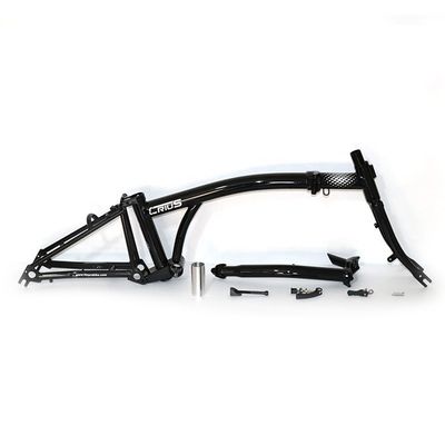 Leichtgewicht 16"-17" CR-MO 4130 Stahlklappfahrrad für Outdoor-Abenteuer