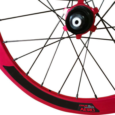 S42 Aero Leichtfahrrad 20" Bicycle Alloy Rad Scheibenbremse für Straßenfahrräder