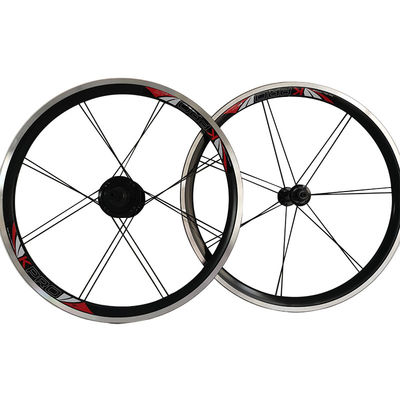 14/16 Zoll Klappfahrrad Fahrrad 406 451 9 Geschwindigkeit 11 Geschwindigkeit 1,05 kg Spoke Loch 14-16 H