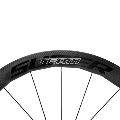 Kohlenstofffaser-Superteam-Straßenrad-Radensatz 25mm Breite 50mm Tiefe Keramiklagerknotenpunkte