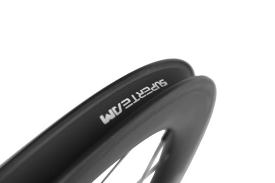 Superteam 38mm Straßenradset mit V-Bremssystem und R13 Black Hub Elbow