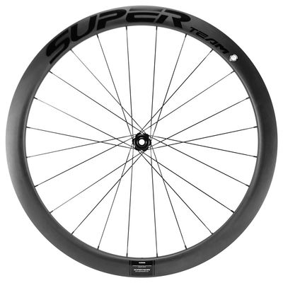 Superteam Rohrlos Tubular 25mm Fahrradfelgen Kohlenstofffaser Radset für Road Bike