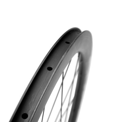 Superteam Rohrlos Tubular 25mm Fahrradfelgen Kohlenstofffaser Radset für Road Bike
