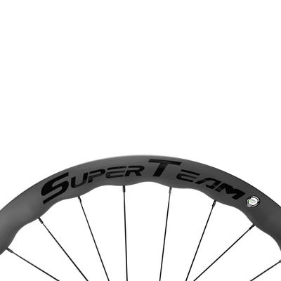 Zusammengestellte Superteam 25mm Breite 45mm Tiefe Clincher Kohlenstoff Fahrradräder