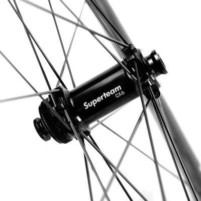 Zusammengestellte Superteam 25mm Breite 45mm Tiefe Clincher Kohlenstoff Fahrradräder