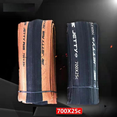 700x23/25/28C Klappreifen Retro Yellow Edge 700C Fahrradreifen mit Schwarz und Gelb