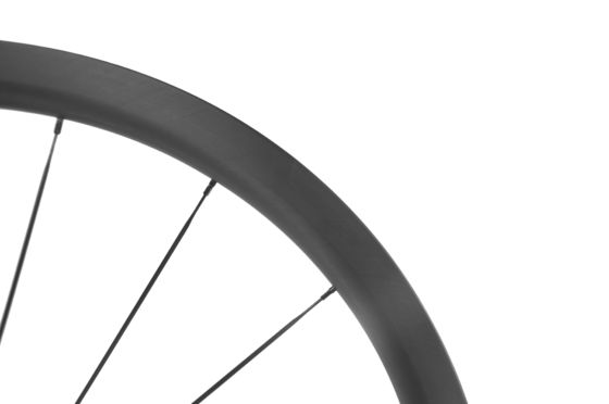 25mm Breite 50mm Tiefe Straßenrad Rohrloses Kohlenstoffrad Set 38C-25-R7 und Anpassung