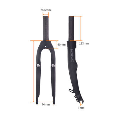 20 Zoll Klappfahrrad Vollkohlenstofffaser Vordergabel 406 C Clip V Bremse SP8 451 Crius