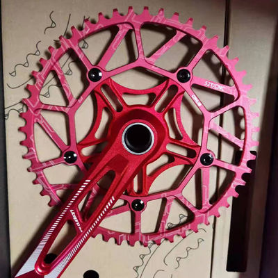 53T 56T 58T Straßenfahrräder Aluminiumlegierung CNC Litepro Plus Fahrradkurbel 130mm BCD
