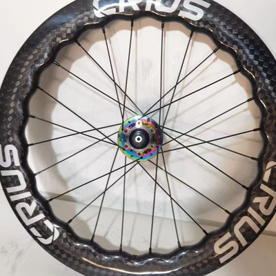 BMX Carbon Wheelset 1,8 kg Gewicht für Crius Klapprad Langlebige Leistung