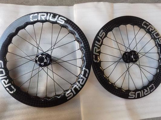 BMX Carbon Wheelset 1,8 kg Gewicht für Crius Klapprad Langlebige Leistung