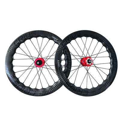 24-30h 20 Zoll 451 Carbon Wheelset Klappfahrrad Wheelset Clincher Disc Bremse Carbon Klappfahrradräder