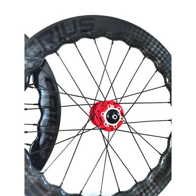 24-30h 20 Zoll 451 Carbon Wheelset Klappfahrrad Wheelset Clincher Disc Bremse Carbon Klappfahrradräder