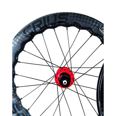24-30h 20 Zoll 451 Carbon Wheelset Klappfahrrad Wheelset Clincher Disc Bremse Carbon Klappfahrradräder