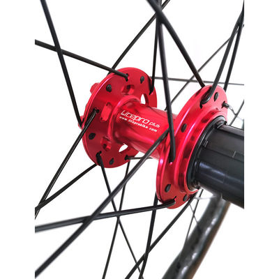24-30h 20 Zoll 451 Carbon Wheelset Klappfahrrad Wheelset Clincher Disc Bremse Carbon Klappfahrradräder
