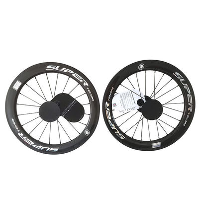 Schwarz 451 Glanz 3K Felge Bremse Keramik Lager Hub Klinge Speken Superteam Carbon Wheelset