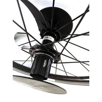 Schwarz 451 Glanz 3K Felge Bremse Keramik Lager Hub Klinge Speken Superteam Carbon Wheelset