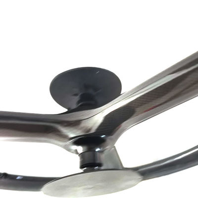 Super Team 451 3K Grosy Rim Bremssatz Schwarz für professionelle Mountainbikes