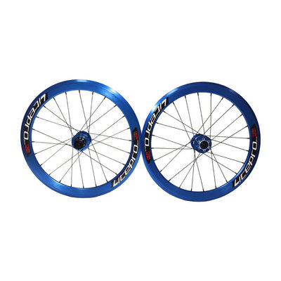 451 Scheibenbremse Aluminiumlegierung Fahrradräder Fahrradradradset Clincher 24-30h Spoke Hole