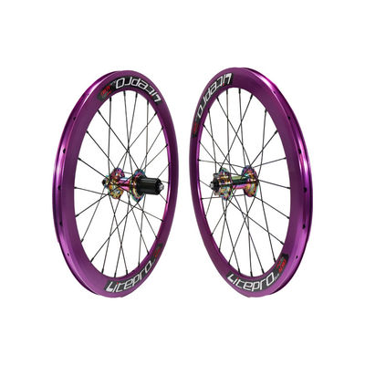 451 Scheibenbremse Aluminiumlegierung Fahrradräder Fahrradradradset Clincher 24-30h Spoke Hole
