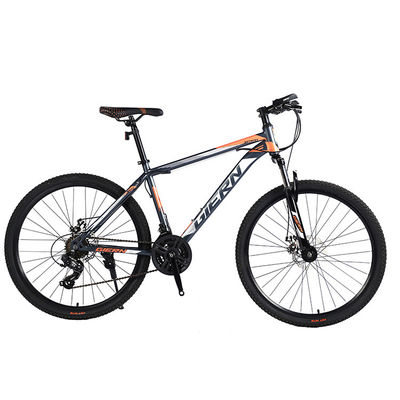Vorder- und Hinterradscheibenbremse 26 Zoll Mountainbike mit robustem Stahlrahmen