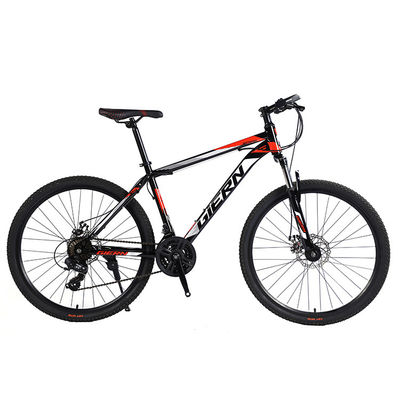 Vorder- und Hinterradscheibenbremse 26 Zoll Mountainbike mit robustem Stahlrahmen