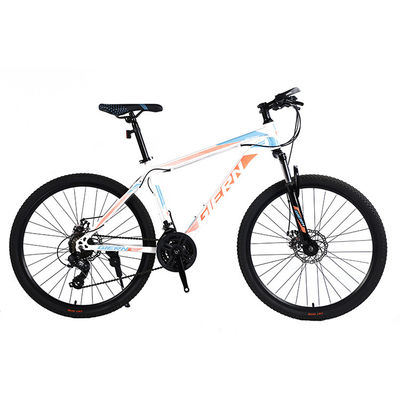 Vorder- und Hinterradscheibenbremse 26 Zoll Mountainbike mit robustem Stahlrahmen