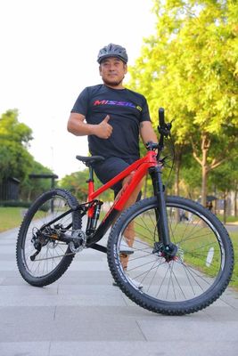 MISSILE 31.6 * 350 Aluminium-Sitzpfosten 27.5 Zoll Doppel-Aufhängung MTB Downhill Mountain Bike