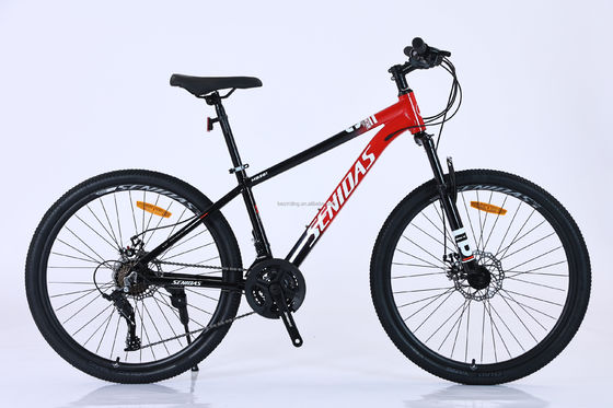 26 Zoll Aluminiumrahmen Sensah 24 Geschwindigkeiten MTB Fahrrad OEM Ready Gears 24 Geschwindigkeiten Rad Größe 26