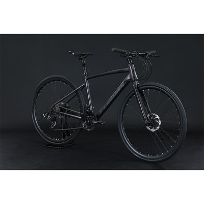 700*35C-Reifen Flat Bar Adventure Bike mit gewöhnlichem Pedal und Aluminiumgabelmaterial