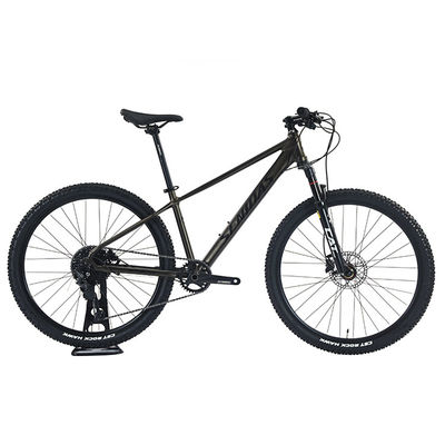 Full Suspension Aluminium Mountainbike mit 27,5 Zoll Radgröße und Shimano Shifter