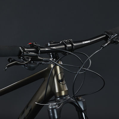 Full Suspension Aluminium Mountainbike mit 27,5 Zoll Radgröße und Shimano Shifter