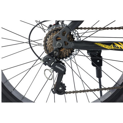 Männer-Stahlrahmen Fat Bike 26" x 4.0" Shimano 7s Starker Träger mit individuellem Logo