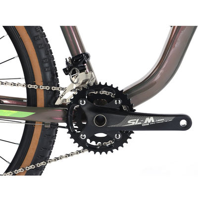 29" Aufhängung Aluminiumlegierungsrahmen Fahrrad 2*11s Leinwandreifen MTB