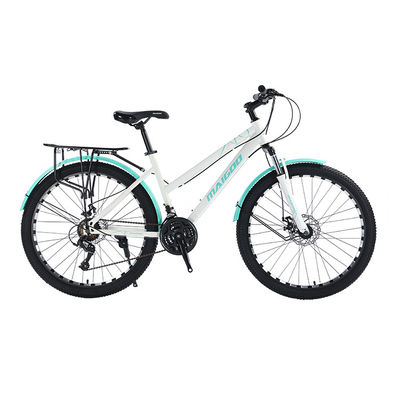 Mechanische Scheibenbremse 21 Geschwindigkeiten Stahlrahmen Mountain Road Bike für Stadtfahrrad