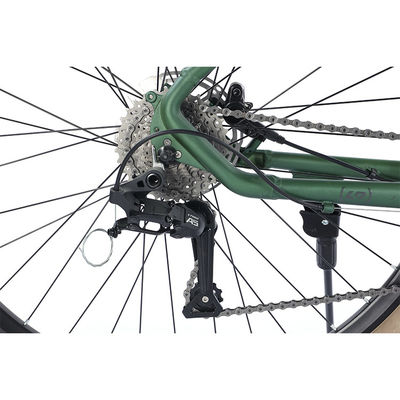 30.5 Zoll Mountain Bike Aluminiumlegierung Rahmen 18 Geschwindigkeitsgetriebe Mechanische Scheibenbrems-Set